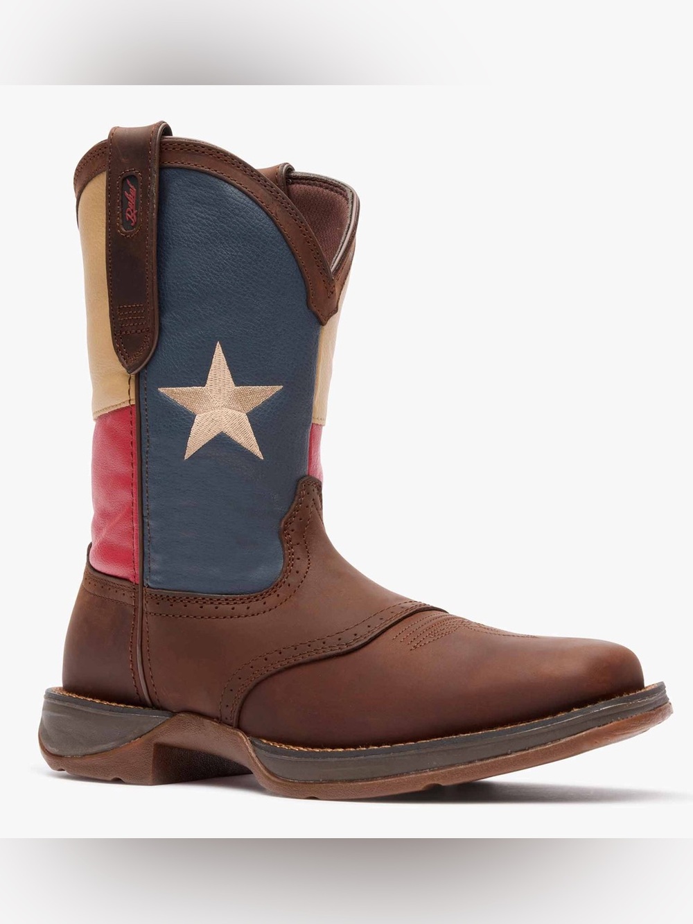 Rebel "by Durango" Steel Toe Texas Flag Western Boot